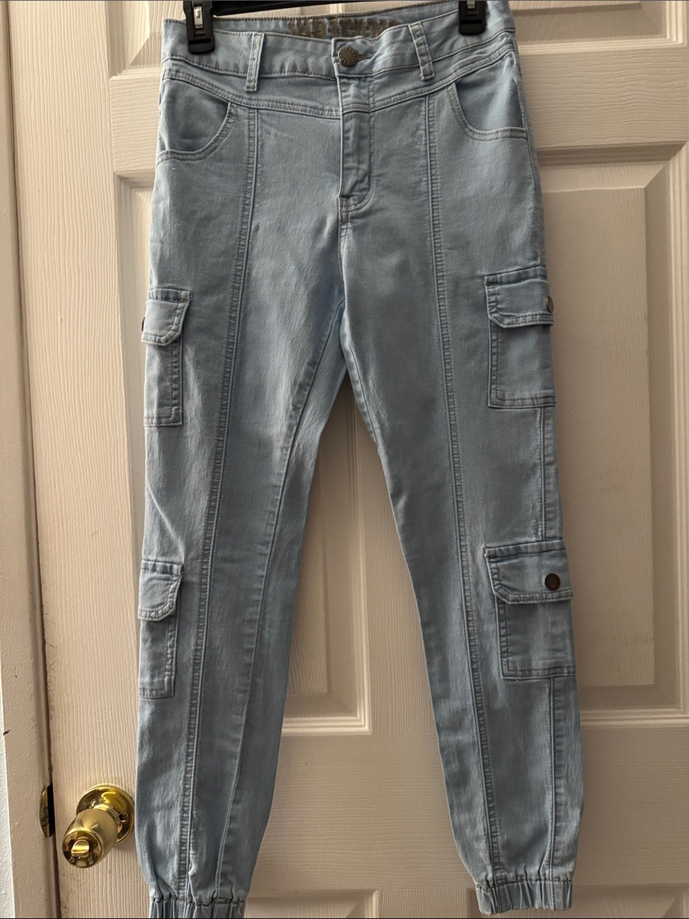 VIP Light Blue Denim Waistband Jeans